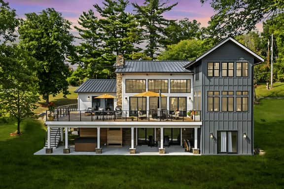Lake Front • Private Beach • Deck & Dock • Golf